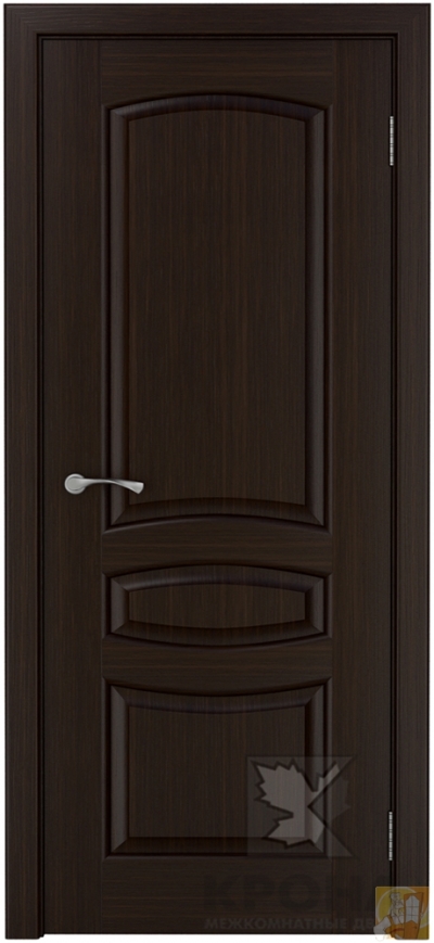 Межкомнатная дверь Порто-3 ДГ Темный шоколад